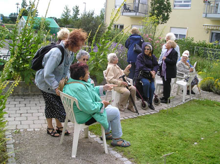 Besuch der Nachbarschaftshilfe Weßling am 26. Juni 2007